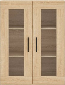 vidaXL Ντουλάπι Επιτοίχιο Sonoma Δρυς 69,5 x 34 x 90 εκ.