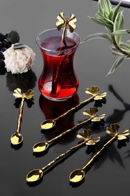 Spoon Set (6 Pieces) PLTN114 Gold