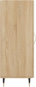 vidaXL Ντουλάπι Sonoma Δρυς 34,5x34x90 εκ. από Επεξεργασμένο Ξύλο