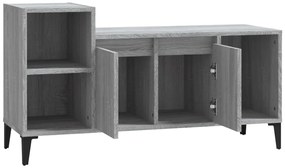 vidaXL Έπιπλο Τηλεόρασης Γκρι Sonoma 100x35x55 εκ. από Επεξεργ. Ξύλο