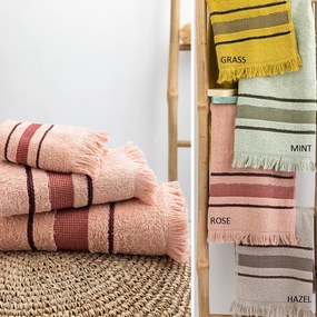 Πετσέτες Μπάνιου (Σετ 3τμχ) Palamaiki Towels Nepal 500gsm Μπεζ