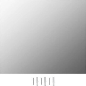 vidaXL Καθρέφτης 80 x 60 εκ. Γυάλινος Χωρίς Πλαίσιο