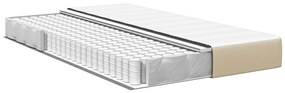 vidaXL Στρώμα Κρεβατιού με στρώμα Πράσινο 120 x 200 cm ύφασμα
