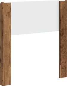 vidaXL Κεφαλάρι Παλαιωμένο ξύλο PB