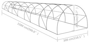 ΘΕΡΜΟΚΗΠΙΟ 45 Μ² 15 X 3 X 2 Μ. 48156