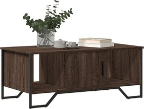 vidaXL Τραπεζάκι Σαλονιού Καφέ Δρυς 100x51x40 εκ. Επεξεργασμ. Ξύλο