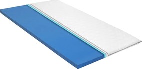 vidaXL Ανώστρωμα 100 x 200 εκ. / 6 εκ. από Αφρό Μνήμης Visco