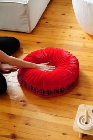 Διακοσμητικό Μαξιλάρι Κόκκινο PELUS 51x51x18