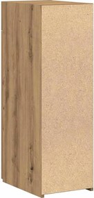 vidaXL Πλαϊνό γραφείο με συρτάρι Artisan Oak 30 x 42,5 x 93 εκ.