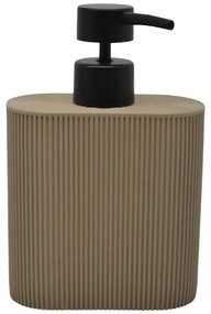 Ντισπένσερ Ριγέ Taupe Polyester 10.5x5x16.5cm ANKOR