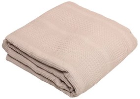 Κουβέρτα Βρεφική Αλέξα Πικέ Linen Viopros Κούνιας 120x160cm 100% Βαμβάκι