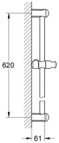 Βέργα ντουζ Grohe New Tempesta