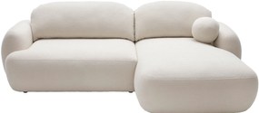 Γωνιακός καναπές Mayo-Krem-Δεξιά - 275.00Χ175.00Χ90.00cm