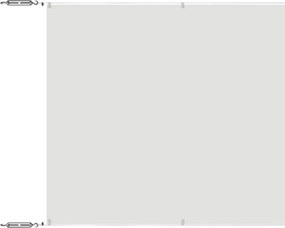 vidaXL Τέντα Κάθετη Λευκή 140 x 800 εκ. από Ύφασμα Oxford