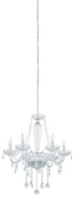 Φωτιστικό Οροφής Basilano 1 39099  Clear Eglo Metal, Glass