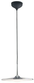 Φωτιστικό Οροφής Ikon LED-IKON-S CR Dimmable 36W Led 42,2x150cm Chrome Luce Ambiente Design Metal
