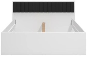 Ξύλινο Κρεβάτι Varadero 160 Λευκό - Γκρί 160x200 εκ. 175x206x92 εκ.