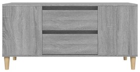 vidaXL Έπιπλο Τηλεόρασης Γκρι Sonoma 102x44,5x50εκ. Επεξεργασμένο Ξύλο