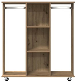 vidaXL Ντουλάπα artisan δρυς 102 x 38 x 110 εκ. Επεξεργασμένο ξύλο