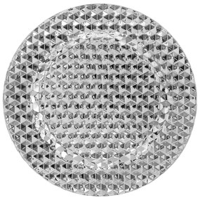 Χριστουγεννιάτικη Πιατέλα (Φ33) A-S Pixel Silver 169548D