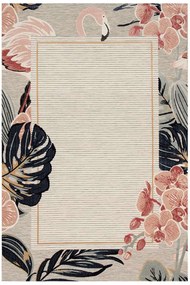 Χαλί Garden 65240G Beige-Pink New Plan 77X150cm