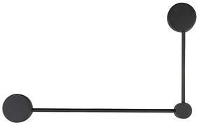Φωτιστικό Τοίχου - Απλίκα Orbit 10638 32.5x52cm 12W 2xGX53 Black Nowodvorski