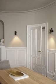 Απλίκα Τοίχου Σποτ Patrone 20cm GU10 ⌀6cm Καφέ