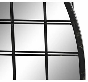 Τοίχο καθρέφτη DKD Home Decor Μαύρο 47,5 x 2,3 x 70 cm