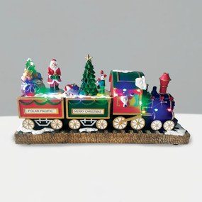 Χριστουγεννιάτικο Multicolor Tree &amp; Santa