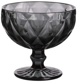 Μπωλ Παγωτού Kare 52.704.23 310ml Φ12cm Smoke Cryspo Trio Glass