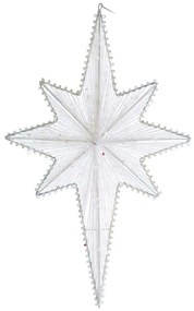 Χριστουγεννιάτικο Στολίδι Αστέρι 79928 30x47cm White