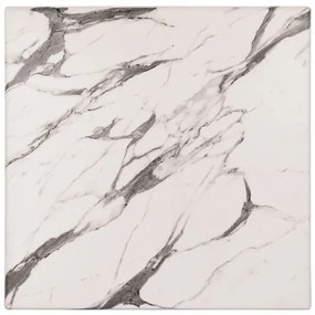 ΕΠΙΦΑΝΕΙΑ ΤΡΑΠΕΖΙΟΥ WERZALIT 80Χ80Χ3.5εκ. MARBLE WHITE-GREY 5657 HM5231.11
