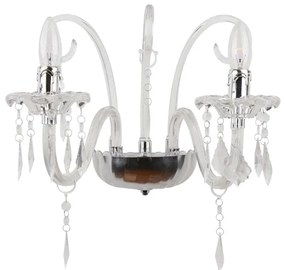 Απλίκα Τοίχου Aca Giza SF633122W Clear