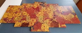 Αφαίρεση εικόνων 5 μερών σε στυλ G. Klimt