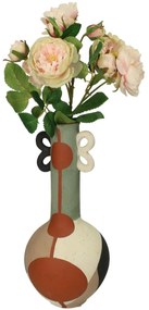 Βάζο ArteLibre Πολύχρωμο Τερακότα 13.8x13.8x30.2cm