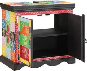 vidaXL Ντουλάπι νιπτήρα Καφέ 60 x 35 x 55 cm Στερεό ξύλο μάνγκο