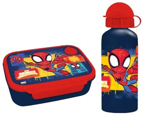 Φαγητοδοχείο 800ml &amp; Παγούρι 500ml  Must Spidey 000508537