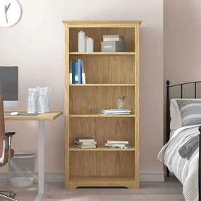 vidaXL Βιβλιοθήκη BODO 5 επιπέδων 82 x 40 x 173 εκ. Επεξεργασμένο Ξύλο