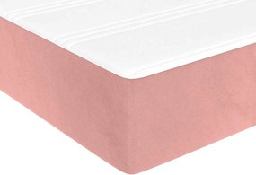 vidaXL Στρώμα με Pocket Springs 140 x 220 x 20 εκ. Ροζ