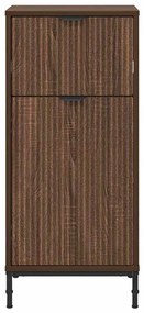 vidaXL Ντουλάπι Μπάνιου Καφέ δρυς 39.5 x 36 x 88 εκ Επεξεργασμένο ξύλο