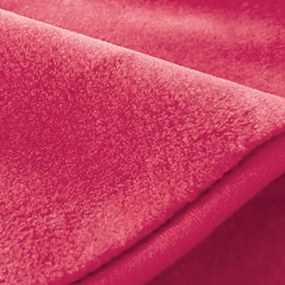 Κουβέρτα Βελουτέ Υπέρδιπλη (220x240) Belpla Ster Μονόχρωμη Φούξια