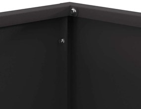 vidaXL Φωτιά Μαύρο 40 x 40 x 35 cm Ατσάλι