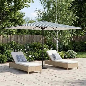 vidaXL Ομπρέλα Κήπου με Βάση 200 x 300 cm Πολυεστέρας Ορθογώνιος