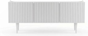 Έπιπλο Τηλεόρασης Λευκό CLOPRA 120x29x20