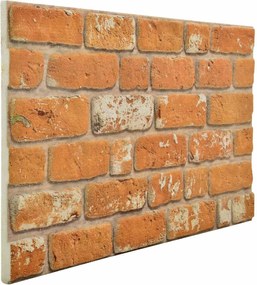 vidaXL Πάνελ τοίχου 10 pcs Τούβλο 100 x 50 cm Αφρός EPS