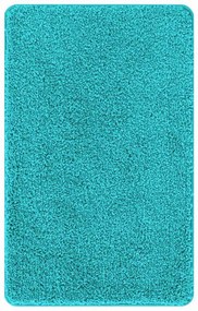 vidaXL Αντιολισθητικό μαξιλάρι μπάνιου Τιρκουάζ 50 x 80 cm PP