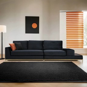 4-Seat Sofa Line With Side Table - Black Black
Gold