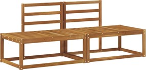 vidaXL Εξωτερικός τμηματικός καναπές 2 Τεμάχιο Φυσικό