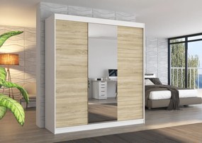 Ντουλάπα Vithente 200 συρόμενη-Leuko Fusiko