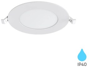 Φωτιστικό Χωνευτό Braytron BP01-60930 Λευκό (White) 6500K